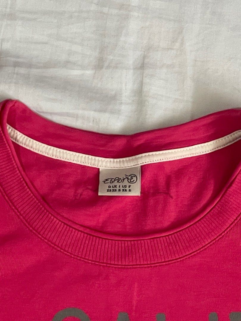 vintage esprit graphic long sleeves (Category: Longsleeves) located in Bacoor. Submitted by jellynred (Listing ID 1307655676, Image 3). Description: XS on tag, but best fits S-M or M (up to 37” bust) • authentic esprit, vintage • very stretchable • super comfy & breathable material • slight discoloration at the front, not super noticeable due to the print • giving y2k!.