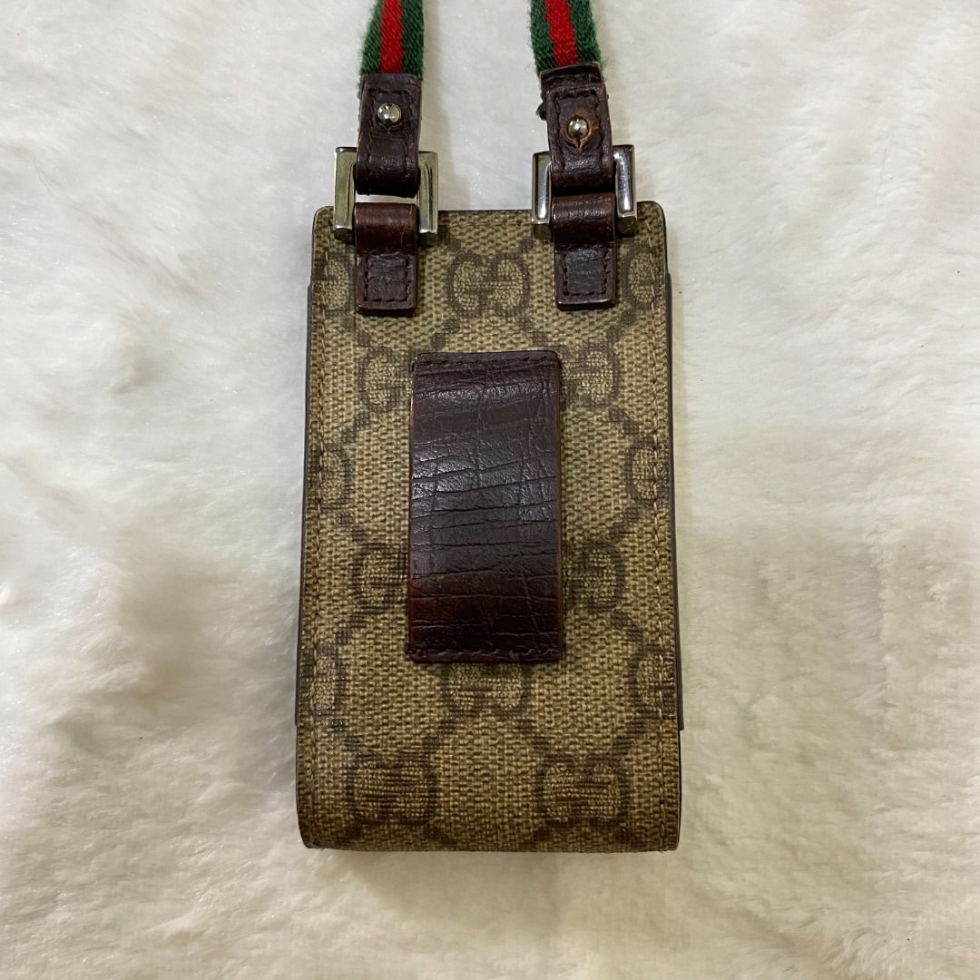 Vintage Gucci Ipod Mini Case with Detachable Neck Strap Collector s Item Sale