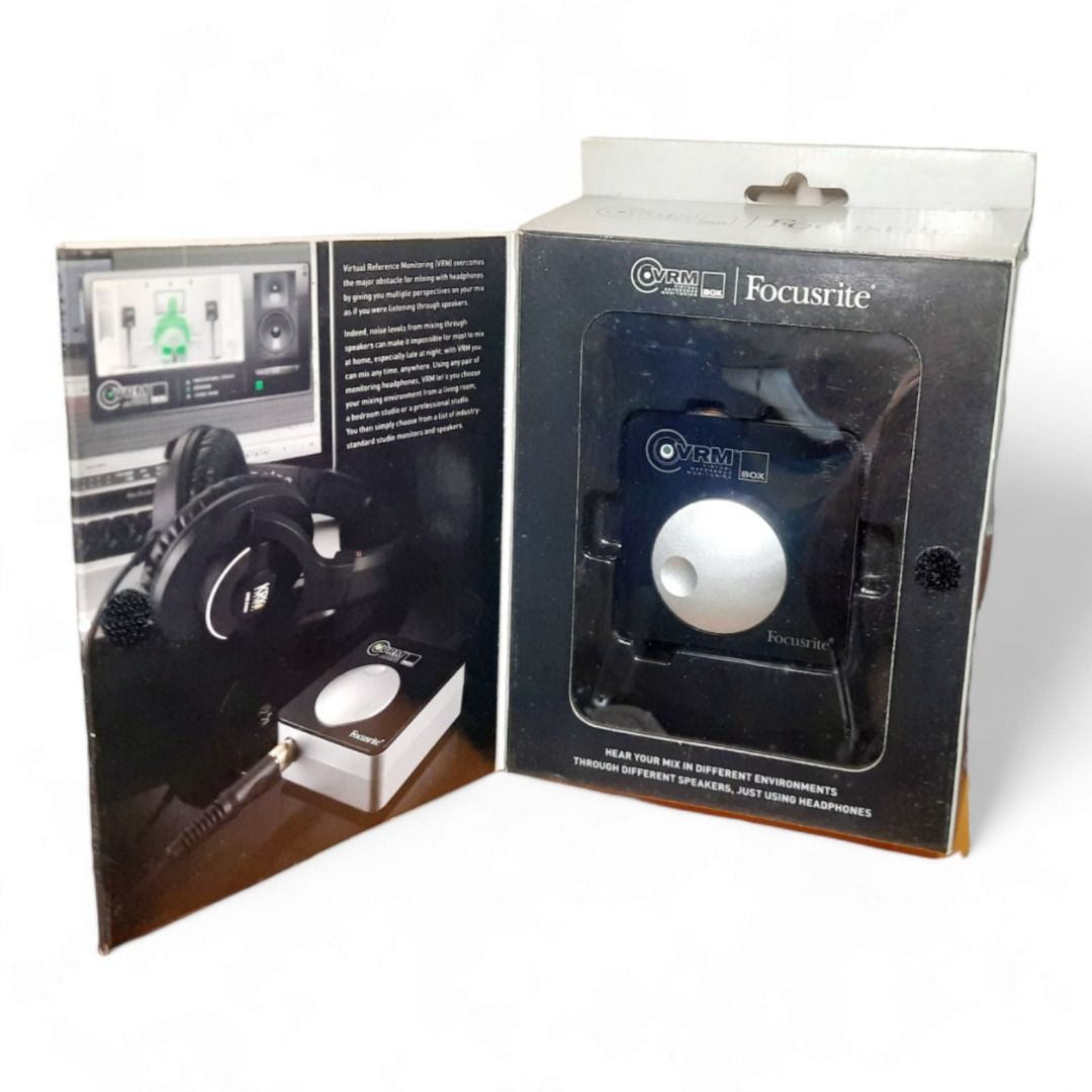VRM Box Focusrite USB Headphone Interface Reference Audio Monitoring ...