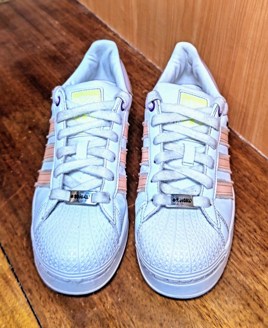 Women's Adidas Superstar Bold 'White Pink Purple' size 36.7, Women's  Fashion, Footwear, Sneakers on Carousell