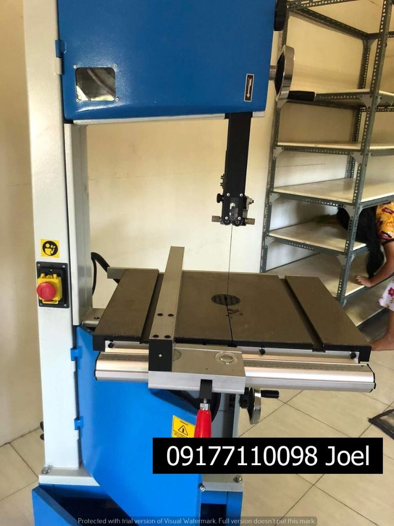 Wood Cutting Bandsaw (Category: Construction Tools & Equipment) located in Manila. Submitted by joeyroque09 (Listing ID 1307641028, Image 1). Description: Wood Cutting Bandsaw Specs: 220v x 60Hz x Single Phase Model: TBS-356 Brand: TTMC .