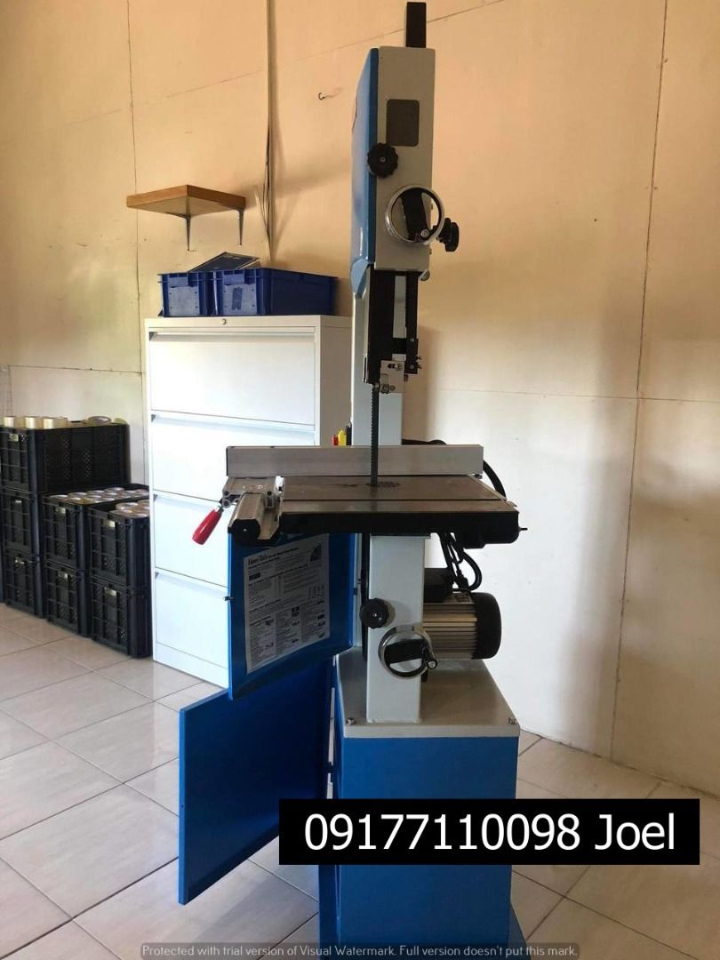 Wood Cutting Bandsaw (Category: Construction Tools & Equipment) located in Manila. Submitted by joeyroque09 (Listing ID 1307641028, Image 3). Description: Wood Cutting Bandsaw Specs: 220v x 60Hz x Single Phase Model: TBS-356 Brand: TTMC .
