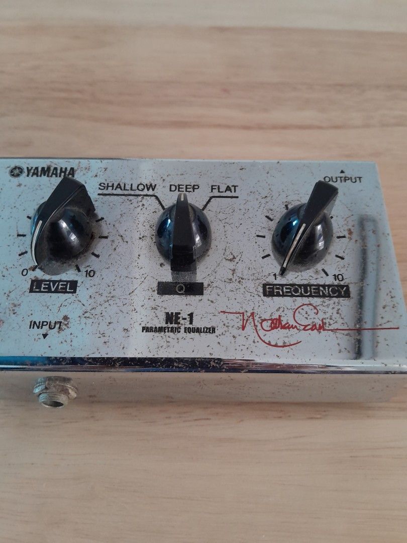 Yamaha NE 1 Bass Preamp Eq, Audio, Other Audio Equipment on Carousell
