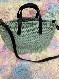 Zara small beach bag