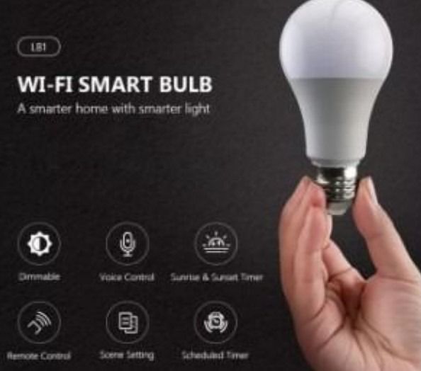 (2 Pack) BroadLink Smart Wifi LED Light Bulb, LB27 C1 - Warm White ...