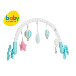 70% off. With extra cloud. SM Baby Company PlaySmart Clip-On Baby Activity Arch for Stroller, Car Seat, Crib, Bassinet, Rocker, Swing. Hot Air Balloon, Moon, Star, Cloud. Unisex.