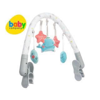 70% off. SM Baby Company PlaySmart Baby Activity Arch for Stroller, Car Seat, Crib, Bassinet, Rocker, Swing. Whale, Starfish. Unisex.