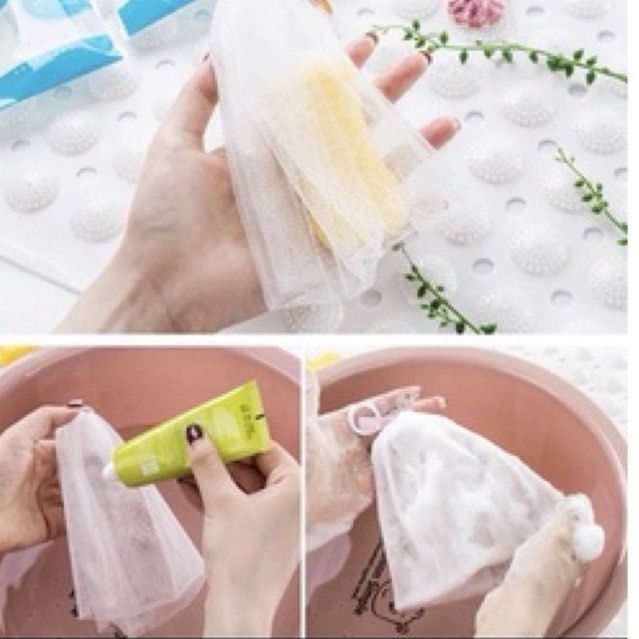30pcs. Mesh Foaming Net from Japan (Category: Bathtub & Bath Accessories) located in Macabebe. Submitted by omochayaph (Listing ID 1307756504, Image 1). Description: 30pcs. Mesh Foaming net for only 100 pesos Perfect for paninda, -Souvenirs -Giveaways Using a solid soap has never been easier. Use the soap net to quickly produce a rich lather and leave your soap hanging to dry after. .