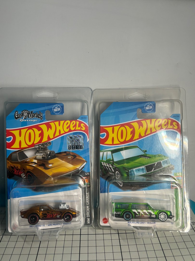 500 Hotwheels Hot wheels Gas Monkey Volvo 240 drift wagon super treasure hunt STH Carousell
