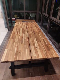 DINING TABLE 8 SEATER WITHOUT CHAIR, Furniture & Home Living, Furniture ...