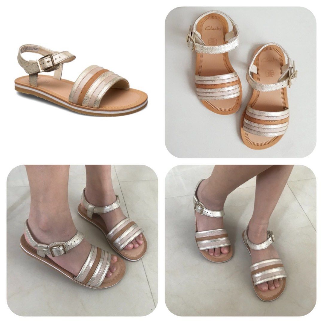 Clarks girls sandals sale outlet