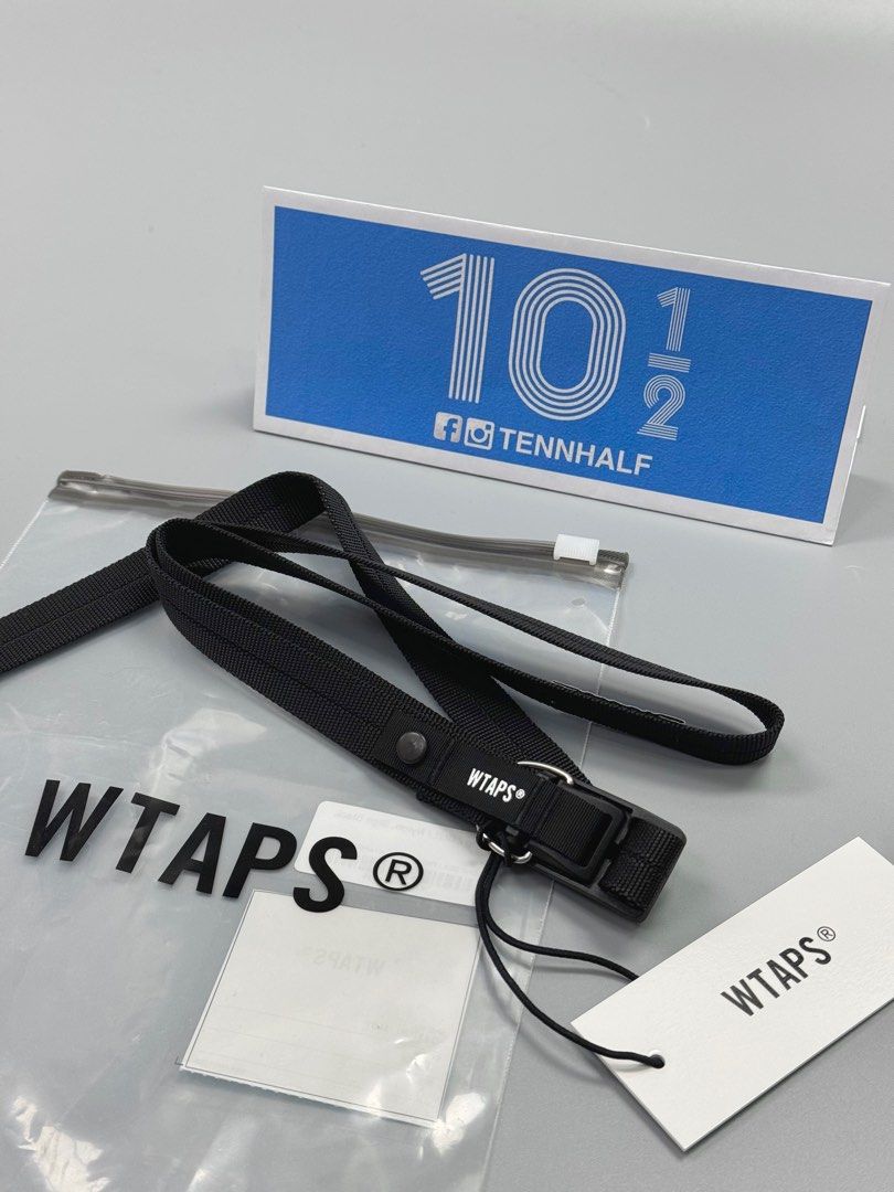 SIGN BLACK 小物 BELT WTAPS SLING NYLON - 小物