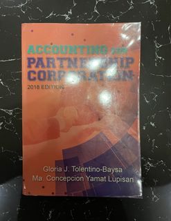 Accounting for Partnership Corporation