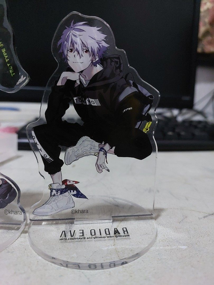 ACRYLIC STAND ANIME EVANGELION, Hobbies & Toys, Stationery & Craft, Art &  Prints on Carousell