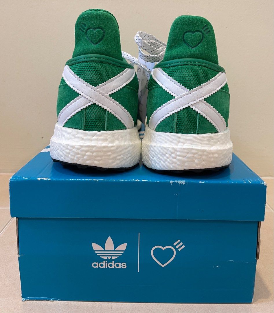adidas gazelle silver green womens adidas S42576 Pharrell X adidas Tokio Solar Hu Mens Lifestyle Shoe