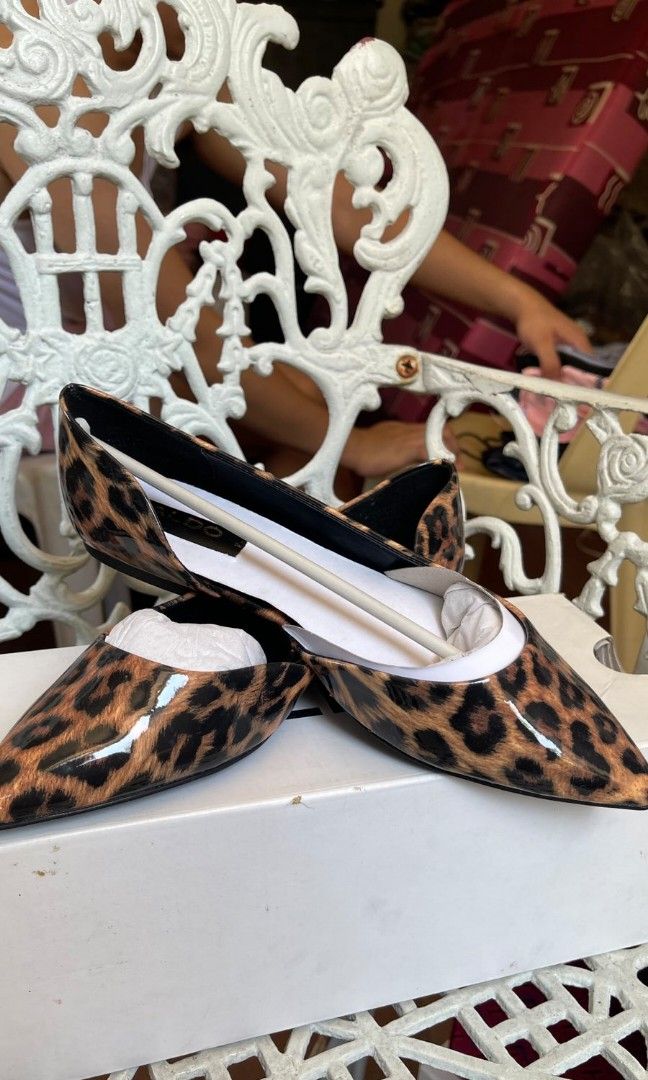 Aldo Animal Print Shoes (Category: Flats & Sandals) located in Quezon City. Submitted by icebox28 (Listing ID 1307855983, Image 2). Description: Animal Print Aldo Shoes.