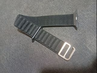 Apple watch strap garterized black