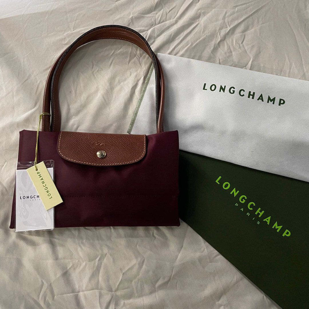 Longchamp wine red outlet