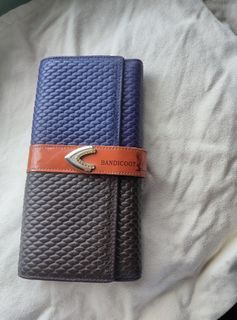 Bandicoot Trifold Leather Wallet
