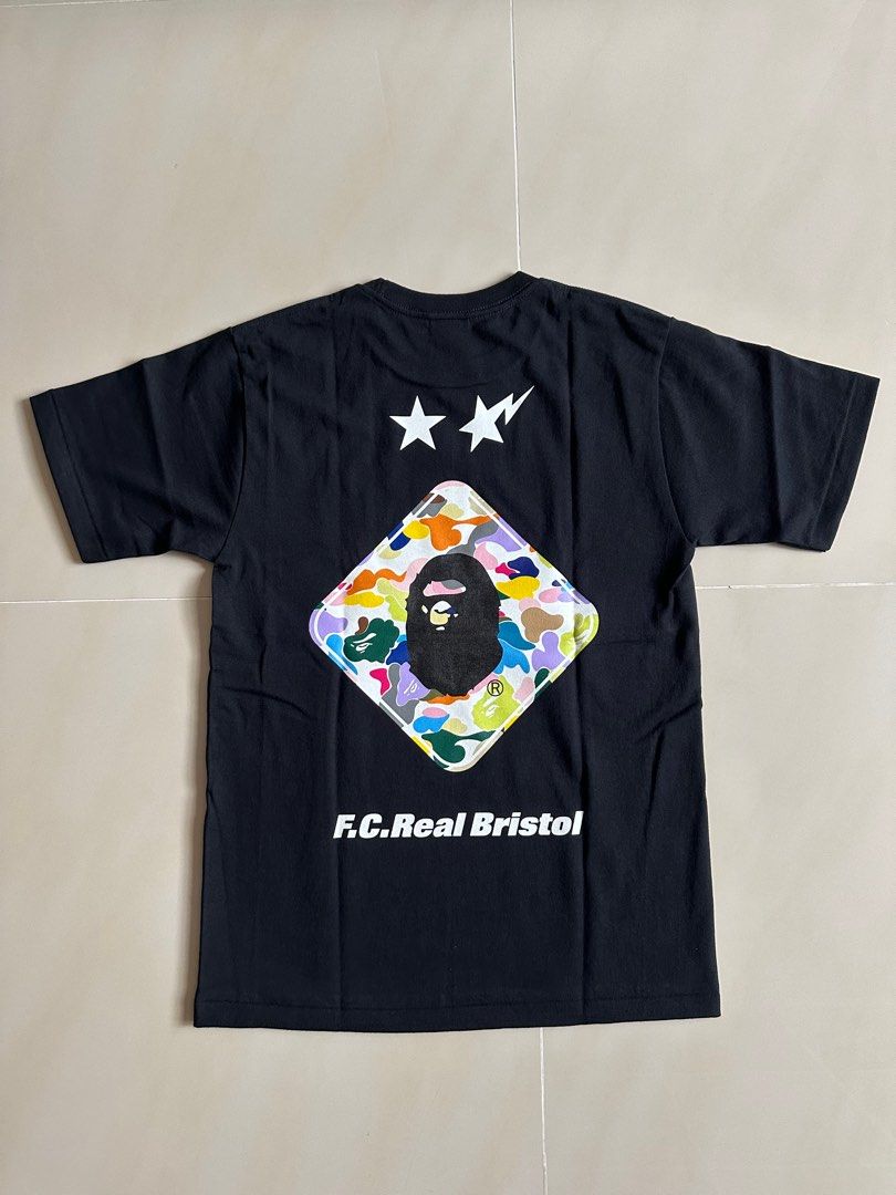 BAPE x FCRB Back Emblem Tee