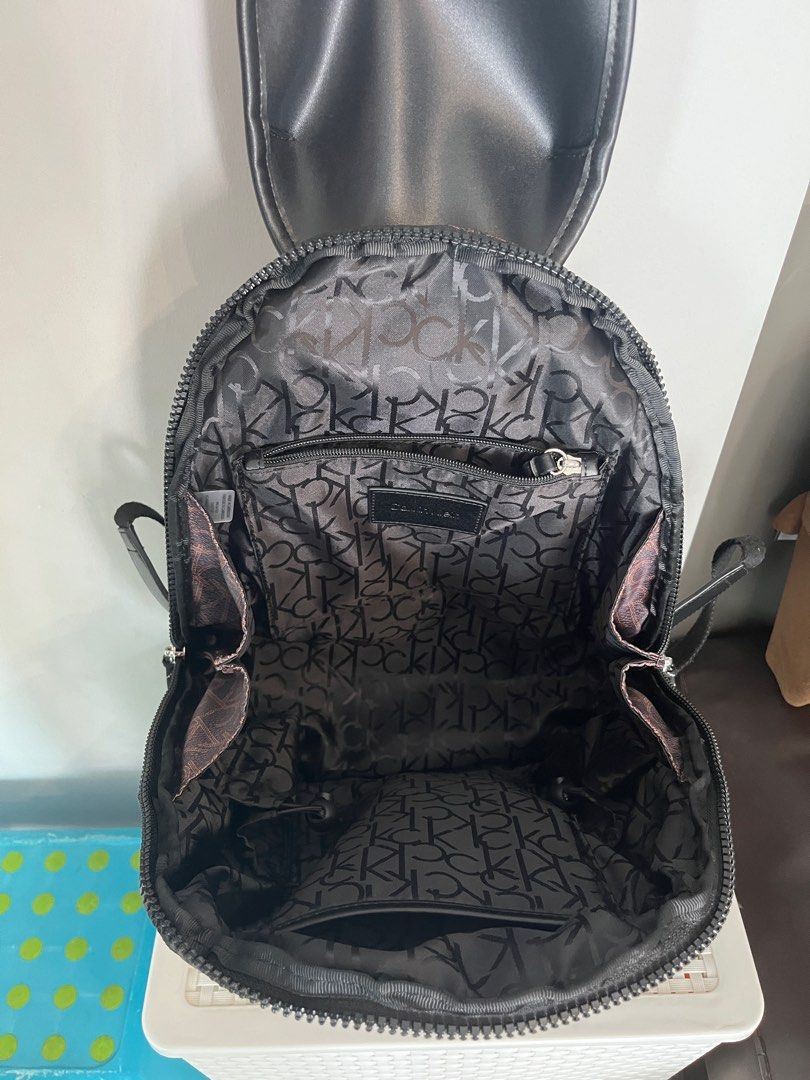 Calvin klein backpack silver hotsell