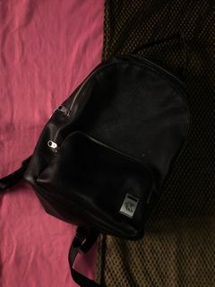 Calvin Klein Leather Black backpack