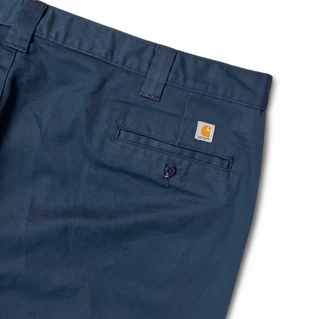 CARHARTT B290 NVY LONG BLENDED TWILL PANT RELAXED FIT Fesyen Pria Pakaian Bawahan di Carousell