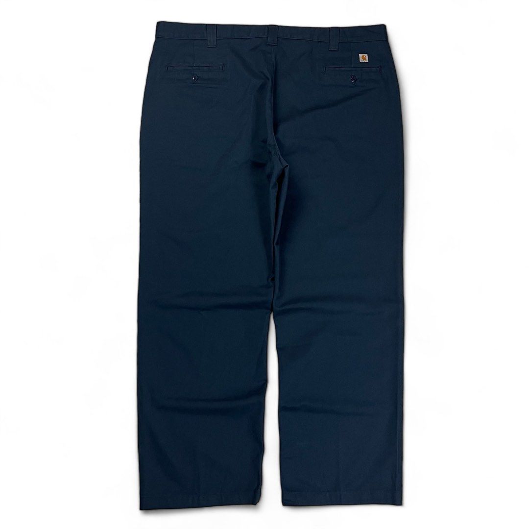 CARHARTT B290 NVY LONG BLENDED TWILL PANT RELAXED FIT