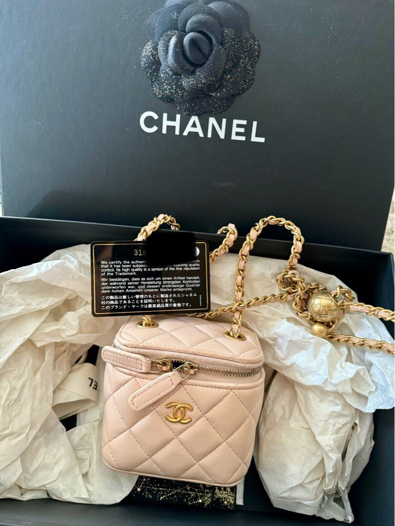 Vanity Bag Mini Sac ChloÃ© C Sac à Main En Cuir C Chloé Noir En