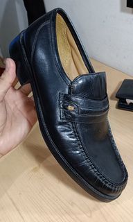 Clarks Leather Slip On Shoes