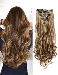 clip on hair extensions 22 inch