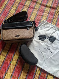 Coach bag with free Beverly Hills Polo Club Polarized sunglasses