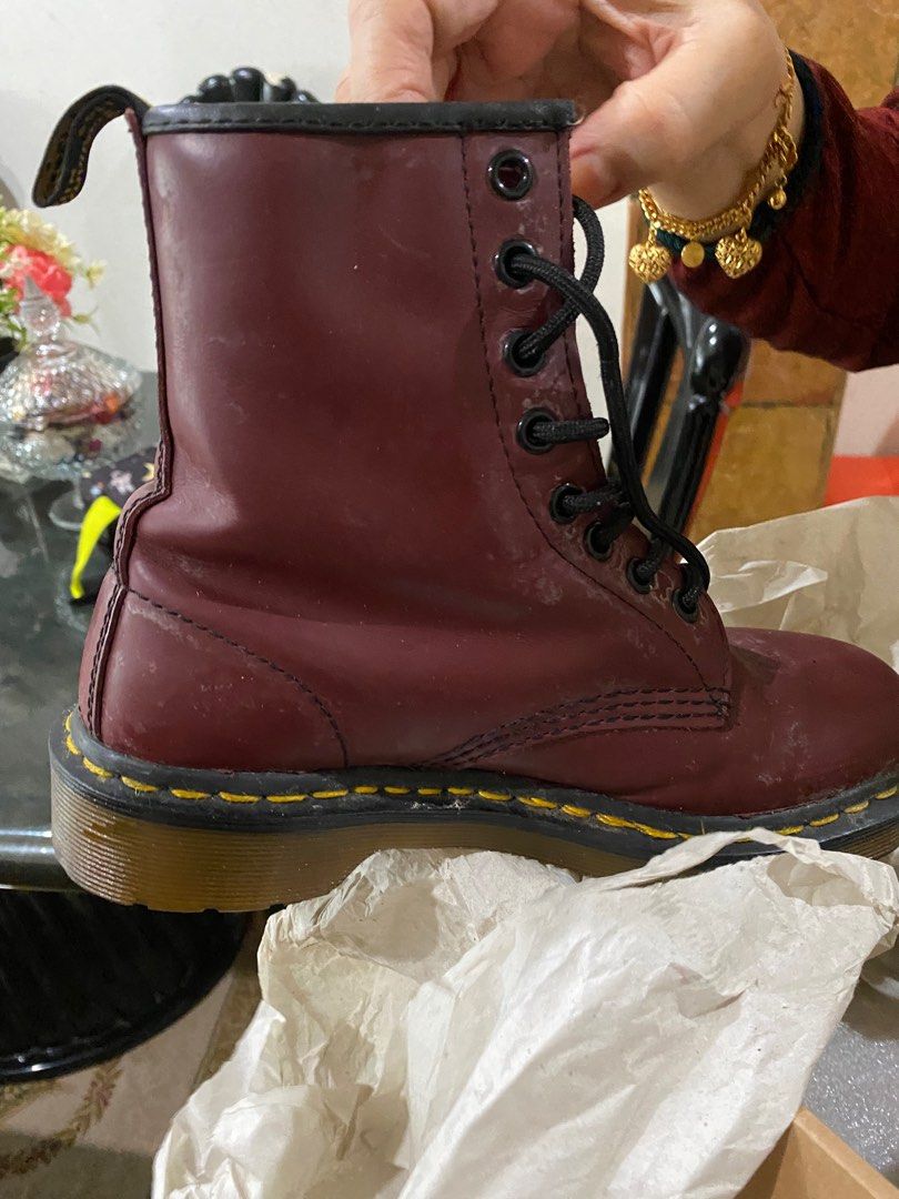 Dr martens rouge clearance