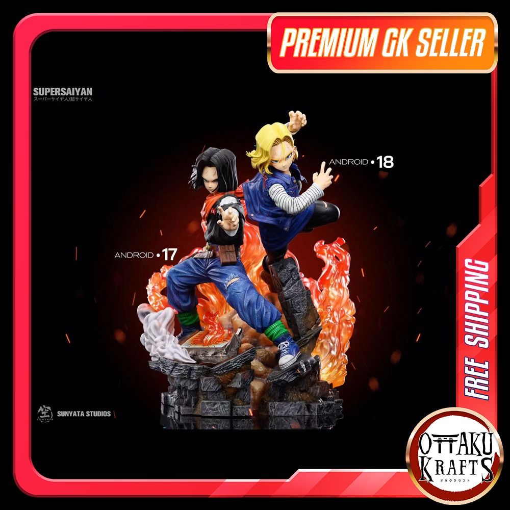 Dragon Ball | Android 17 X Android 18 | Sunyata Studio | 【FREE Shipping -  PO】GK