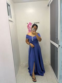 Dusty Blue Dress