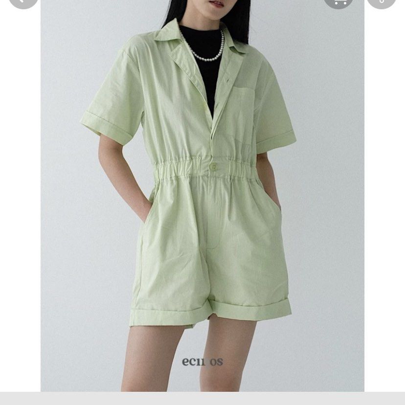 Ecinos jumpsuit pinna, Fesyen Wanita, Pakaian Wanita, Jumpsuits di