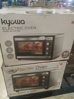 Electric oven with rotisserie 60L