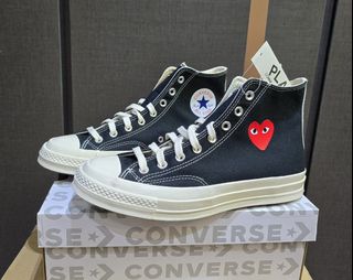 Affordable cdg converse black For Sale Carousell Singapore