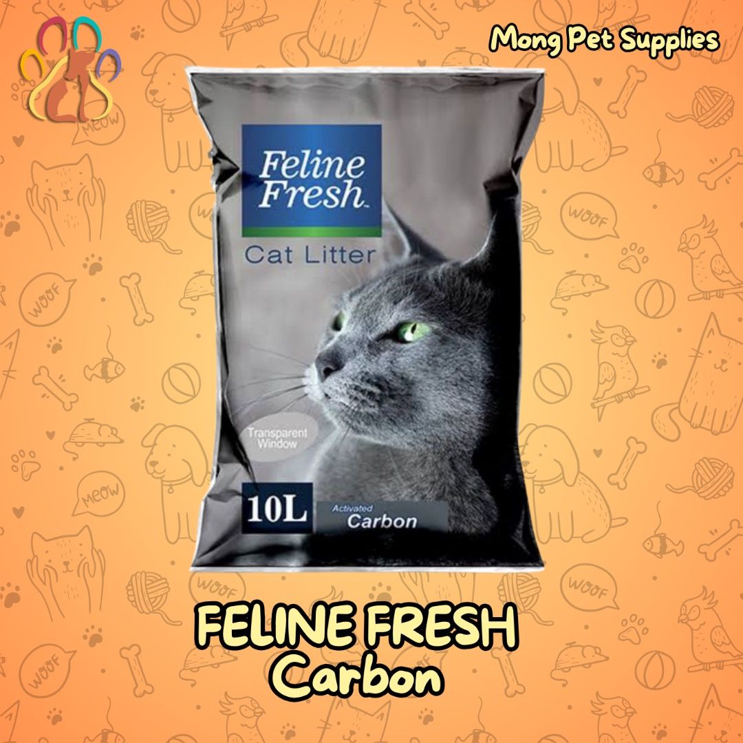 Feline Fresh Cat Litter Sand 10L (Category: Health & Grooming) located in Pasig City. Submitted by mongpetsupplies (Listing ID 1307866689, Image 3). Description: 99% Dust Free Enriched Formula with 380% Absorption Minimal tracking for cats of all ages Long lasting scents Instant odor control Environmentally friendly made from 100% natural bentonite scientifically formulated to form unique, highly absorbent which absorb and trap moisture and odors