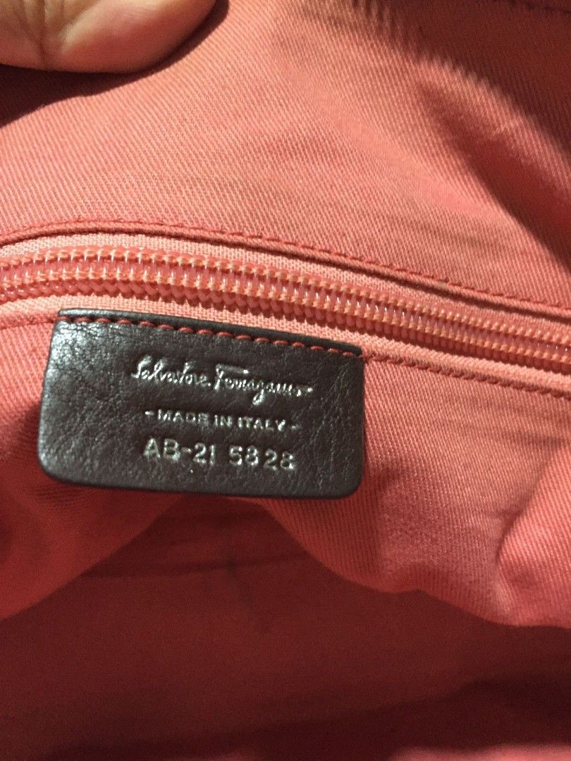 Auth Ferragamo limited edition bag