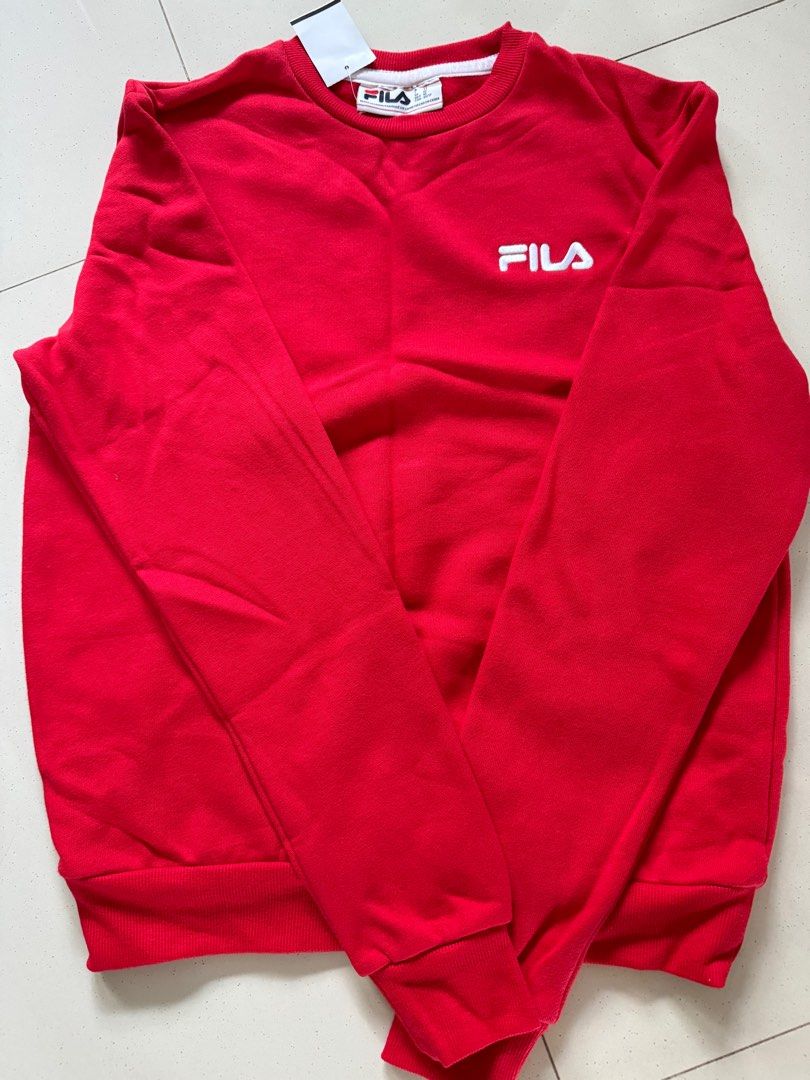 Fila red jumper clearance