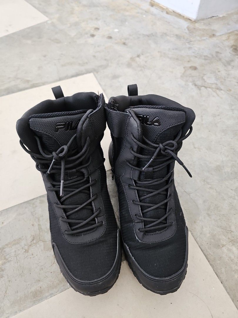 Fila Men s Chastizer Military and Tactical Boot Food Service Shoe