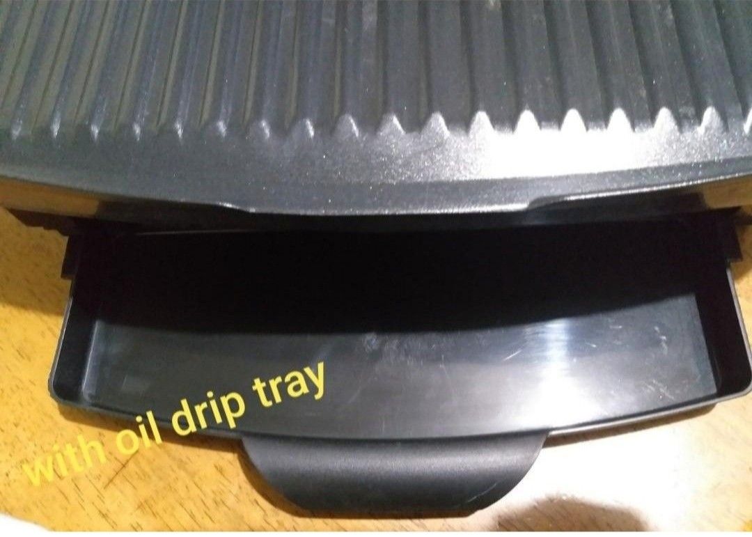 FOOD GRILLER PANINI PRESS NUTRITECH (Category: Cookware & Accessories) located in Rizal. Submitted by baltiq (Listing ID 1307789966, Image 3). Description: Nutritech Brand 📌barely used; around 4x lang nagamit since bought. nakatabi nlang ✅ heavy duty, nonstick ✅working in v.good condition ✅ bigger than any household food grillers, sandwich panini press 💰MOP: GCash.