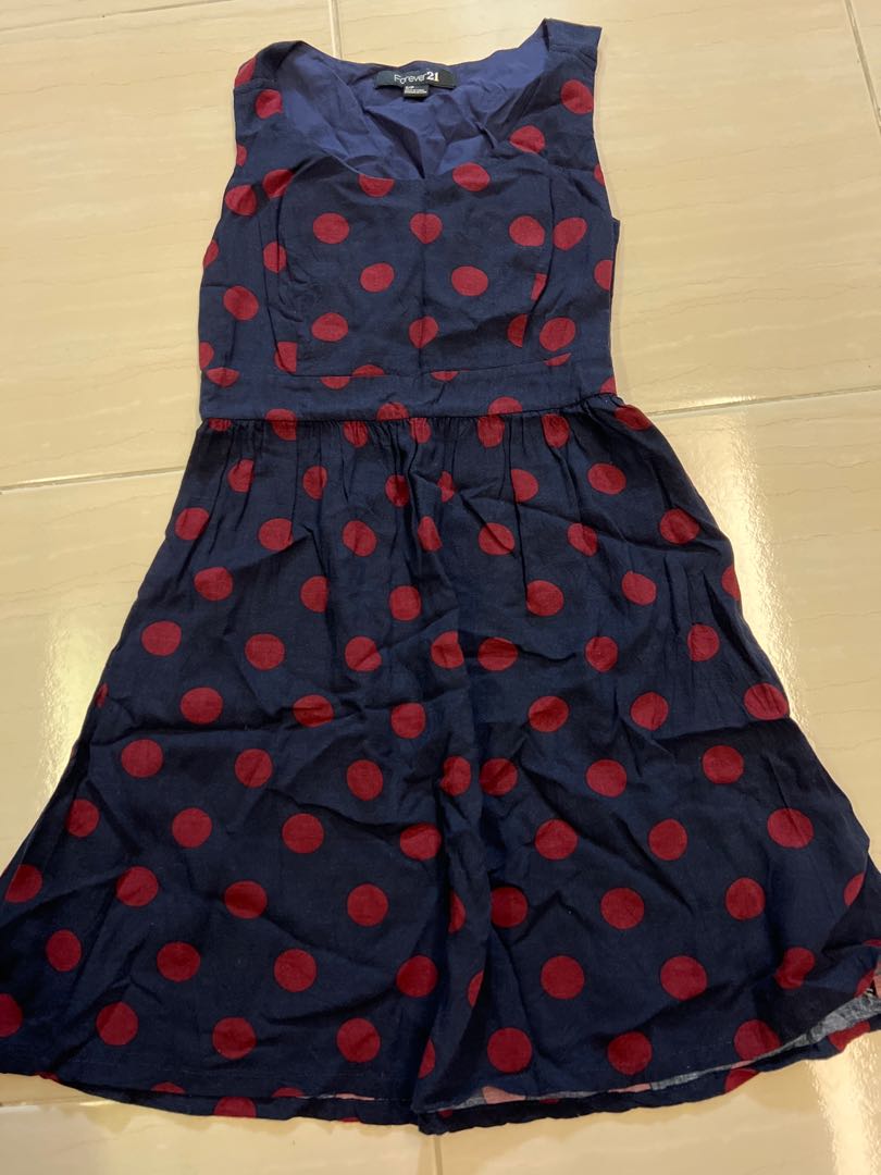 Forever 21 polka dot dress Women s Fashion Dresses Sets Dresses on Carousell