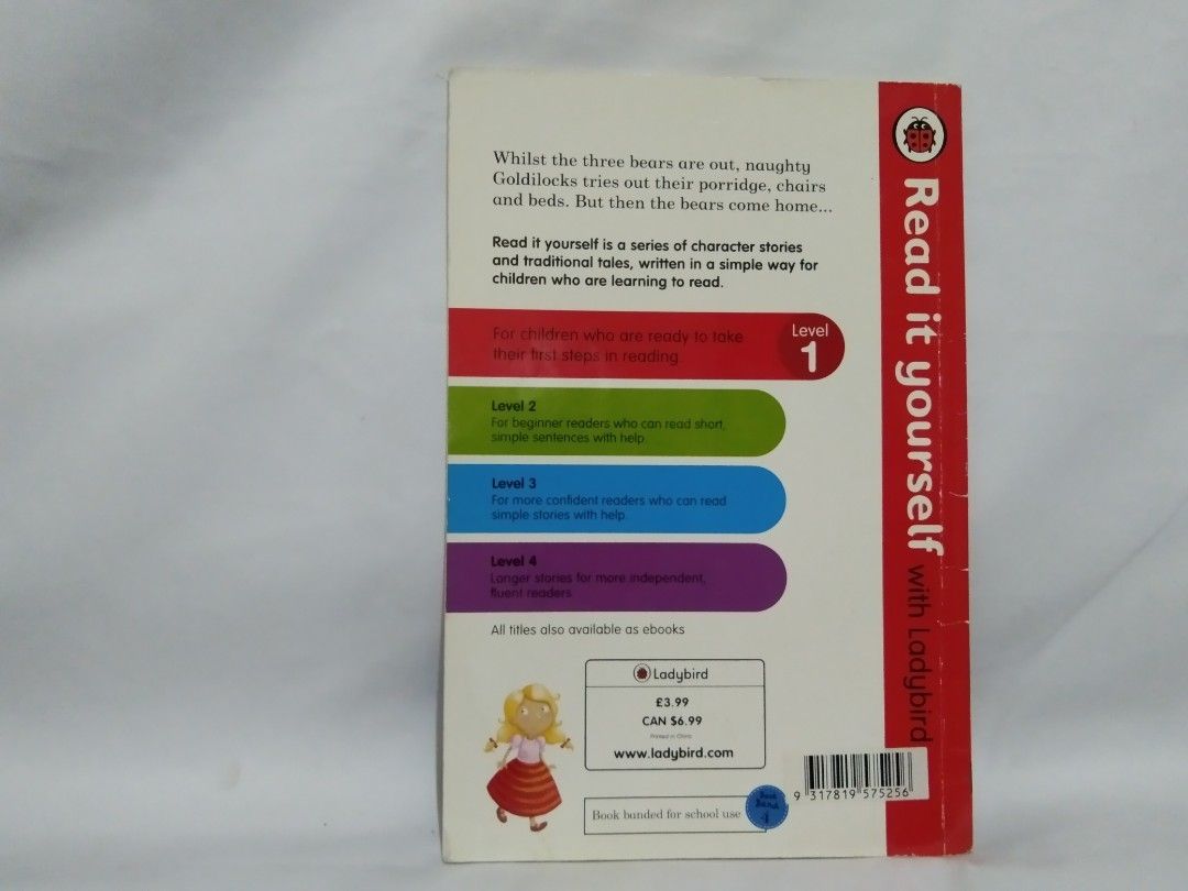 Goldilocks and the Three Bears Read it yourself Level 1 (Ladybird Books ...