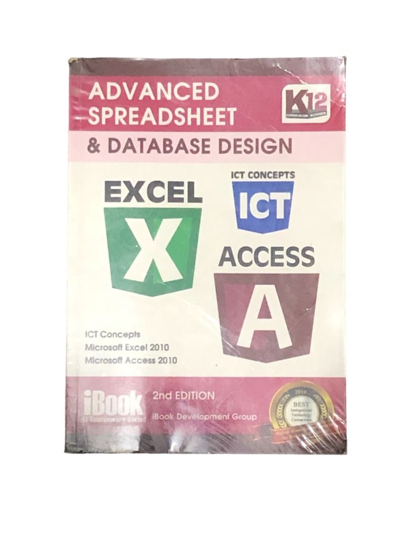 Grade 9 Books (TLE and Computer) (Category: Textbooks) located in Quezon City. Submitted by thriftythreadsbynadyaandelay (Listing ID 1307929507, Image 2). Description: Advanced Spreadsheet & Database Design - 250 pesos TLE: Life Skills for the Future - 200 pesos Take both: 350 pesos, save 100 pesos Please expect that some of the books have highlights and answers (mostly wala kung meron man konti lang yung mga may sulat). All books are still in go