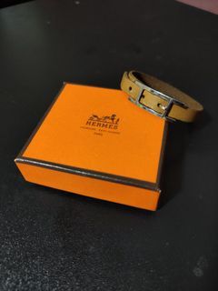 Hermes Bracelet leather with box