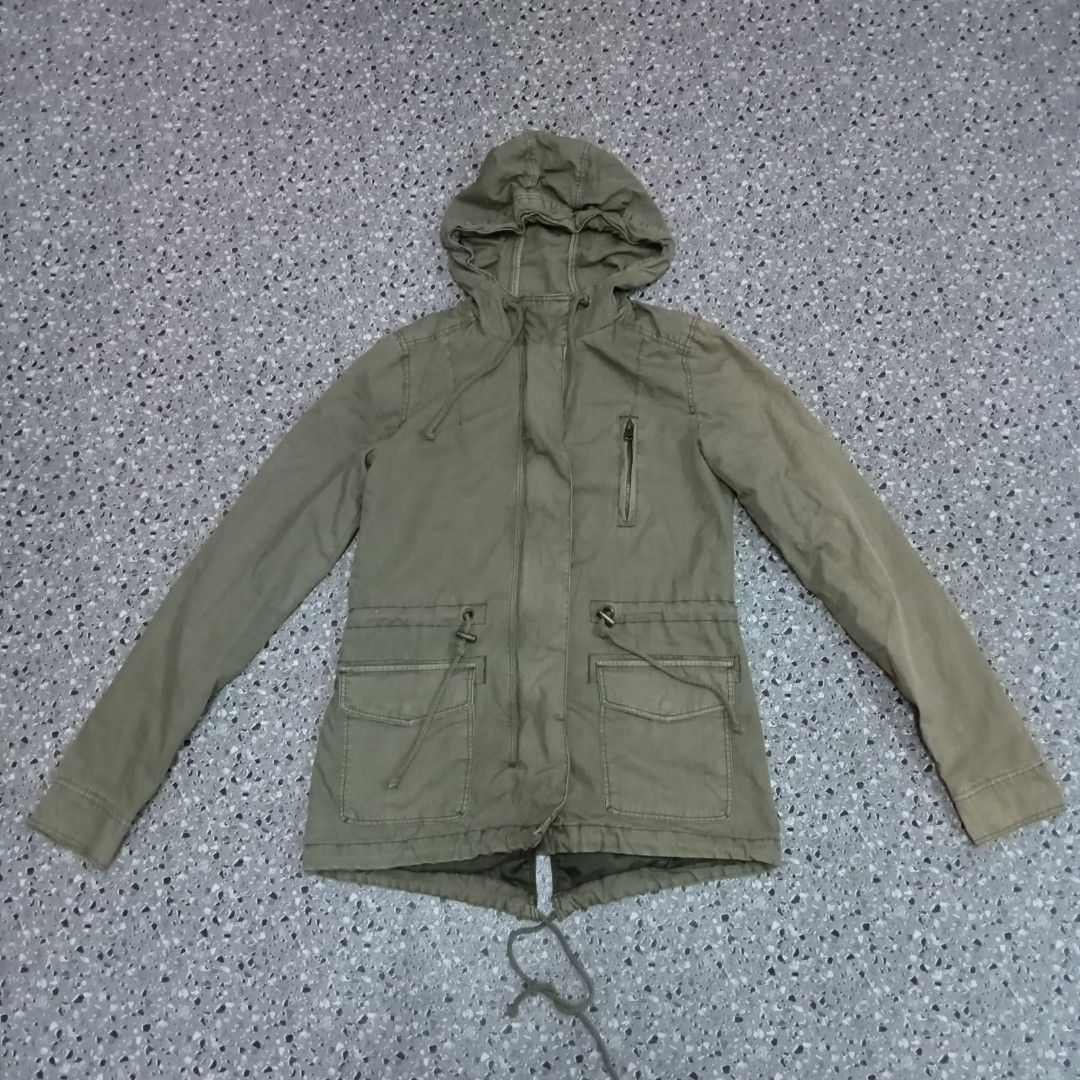 H M Fishtail Parka Jacket