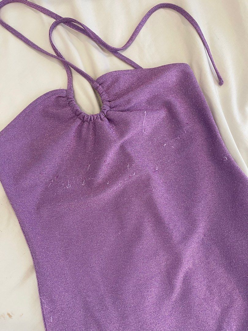 H&M Purple Glitter Bodycon Halter Dress, Women's Fashion, Dresses & Sets, Dresses on Carousell H&M Purple Glitter Bodycon Halter Dress, Women's Fashion, Dresses & Sets, Dresses on Carousell