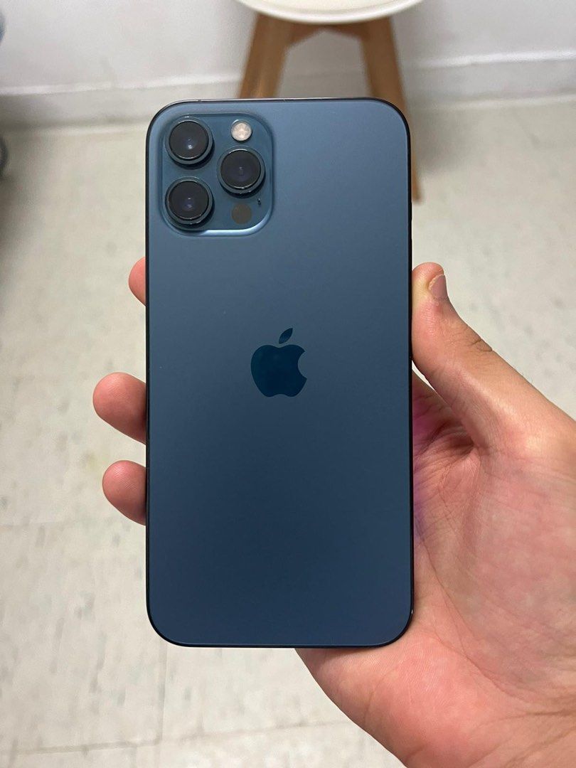 【美品】香港版　512GB iPhone12 promax パシフックブルー Amazon | 【整備済み品】 Apple iPhone 12 Pro Max 512GB